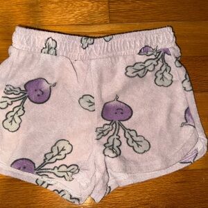 H&M Kids Terry Cloth Shorts with Fun Print